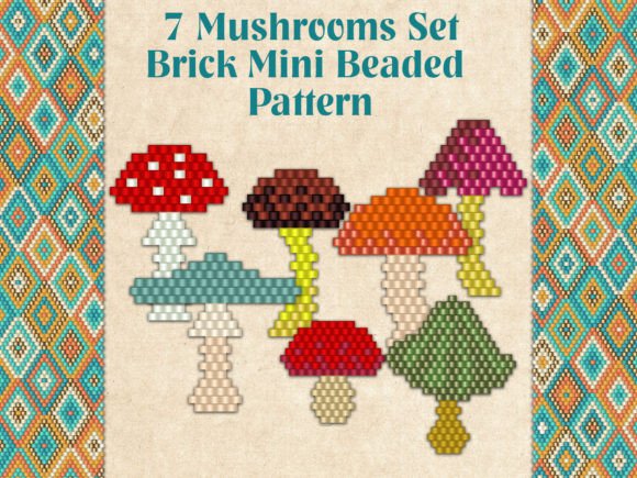 7 Mushrooms Set
