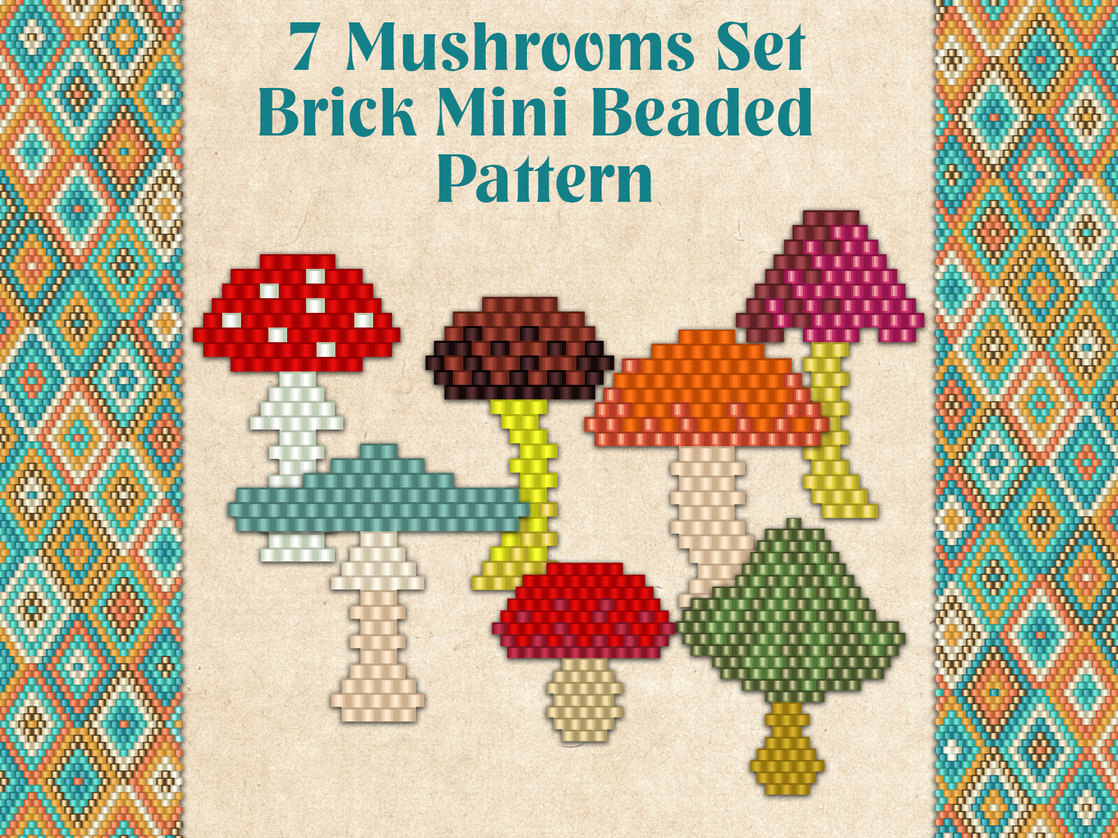 7 Mushrooms Set