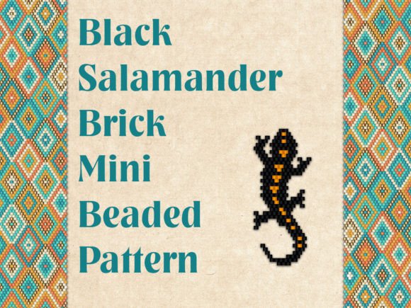 Beaded Black Salamander