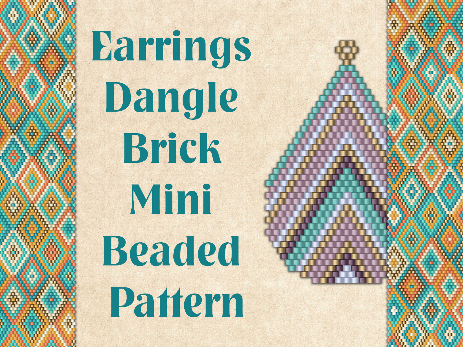 Beaded Earrings Dangle