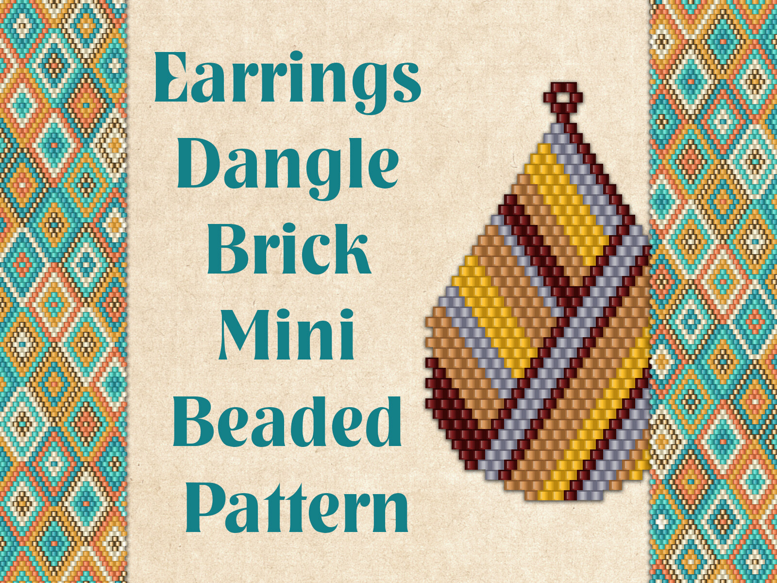Beaded Earrings Dangle