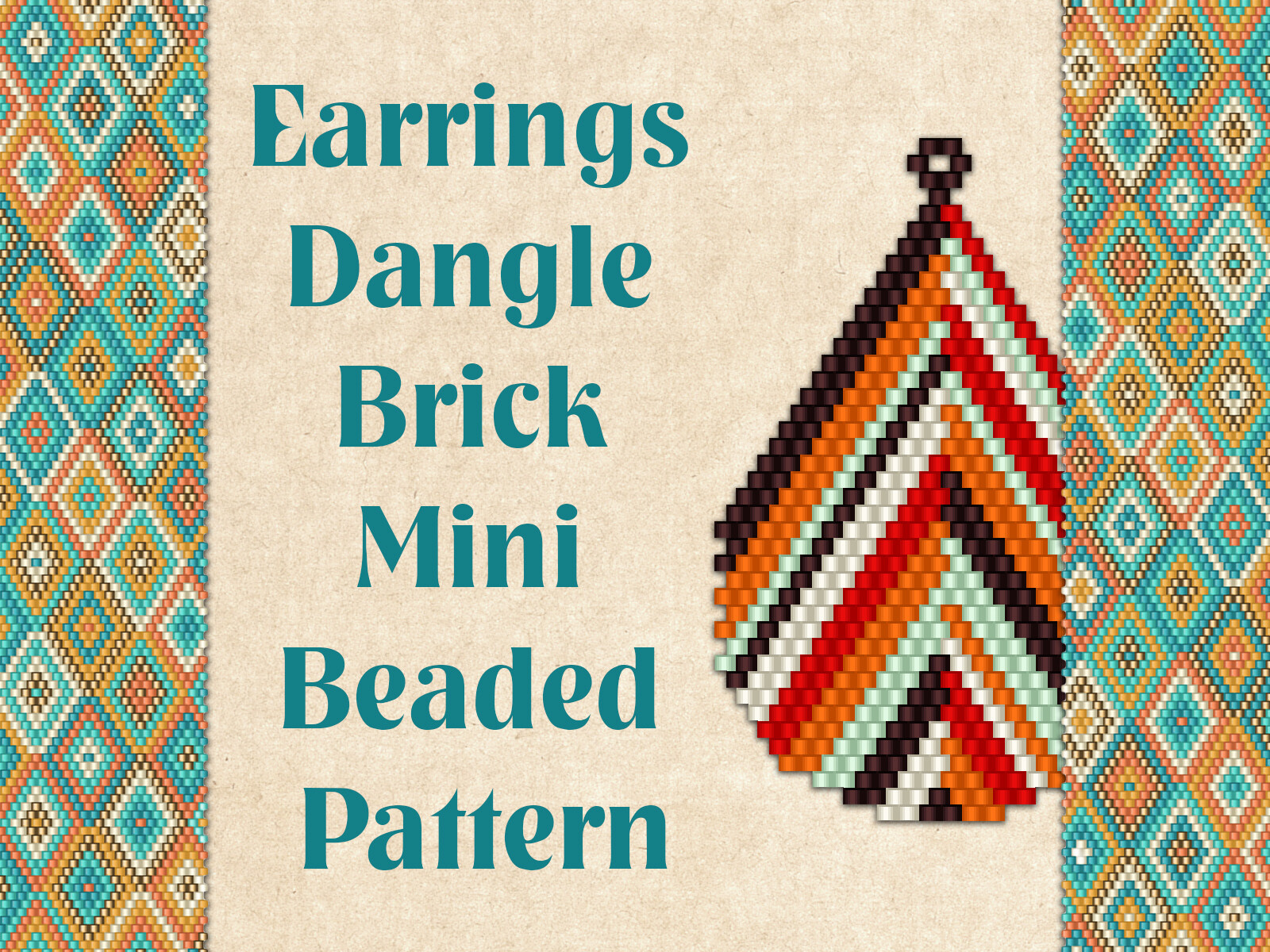 Beaded Earrings Dangle