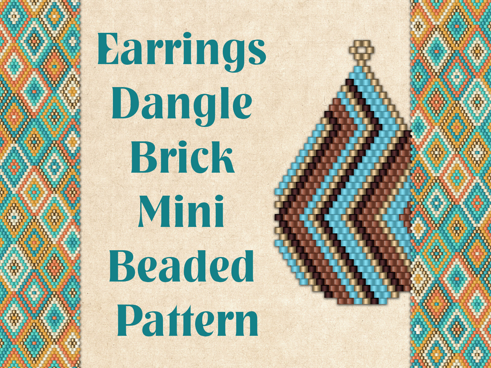 Beaded Earrings Dangle
