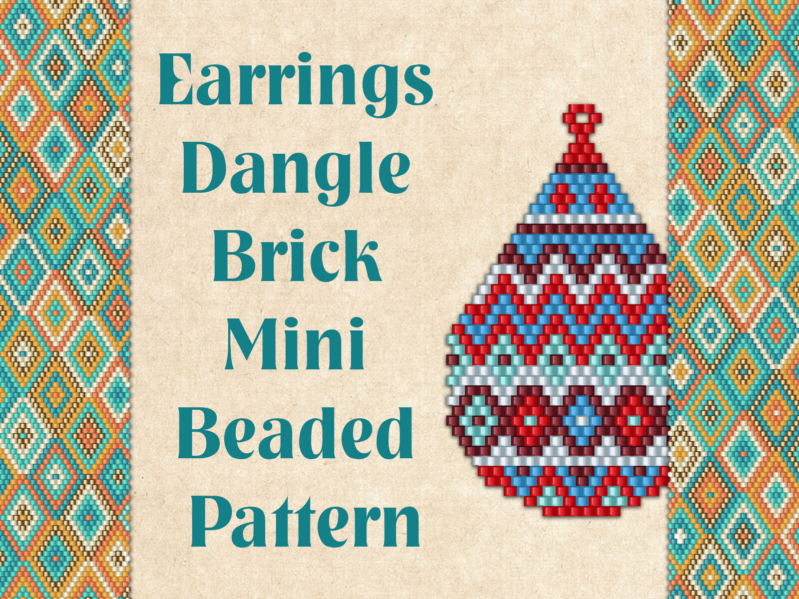 Beaded Earrings Dangle