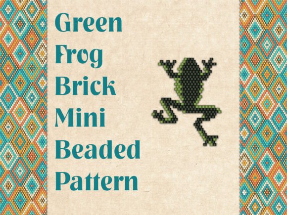 Beaded Green Frog