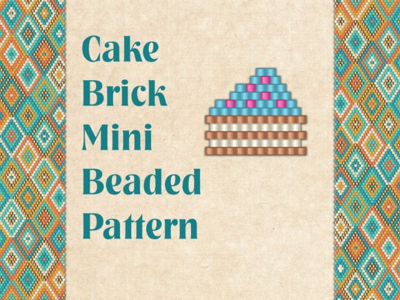 Beaded Pendant Charm Cake