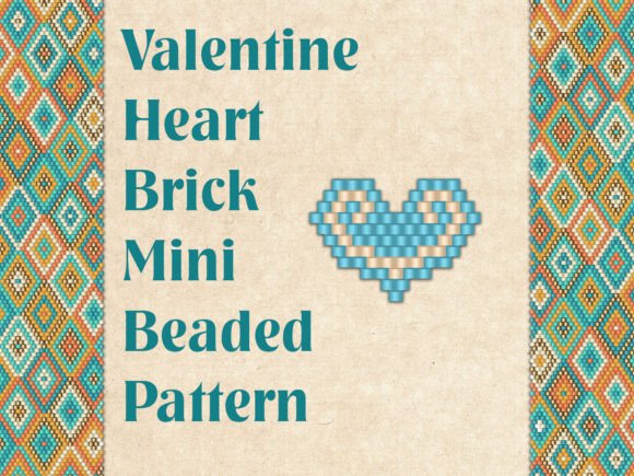Beaded Valentine Heart