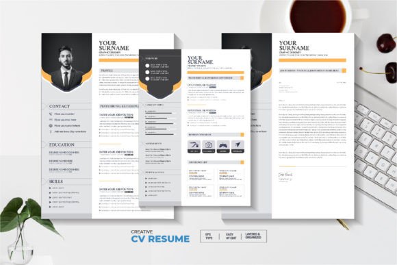 Business CV Resume Template Design