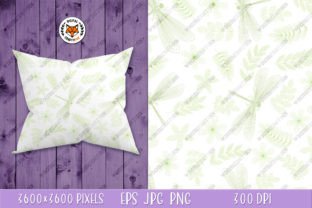 Dragonfly Seamless Patterns Graphic by Digital Craftyfox · Creative Fabrica