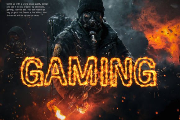 Fire Font - Preview 4