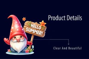 Gnomes Hello Summer Sign PNG Sublimation Graphic by CitraGraphics ...