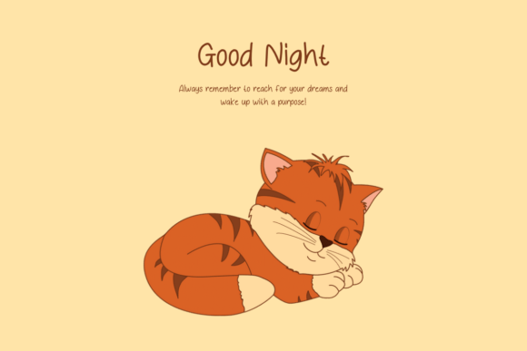 Good Night Font - Preview 2