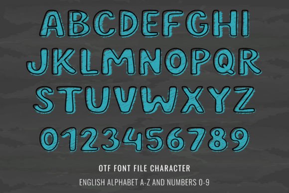 Back to School Font - Preview 4
