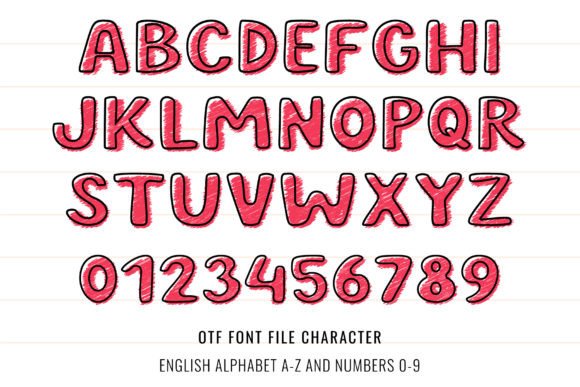 Back to School Font - Preview 5