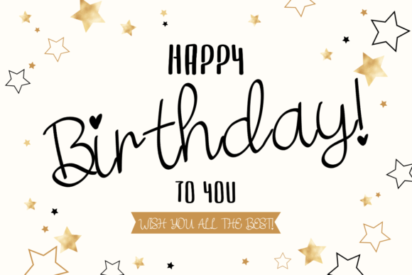 Banana Milkshake Font - Preview 2
