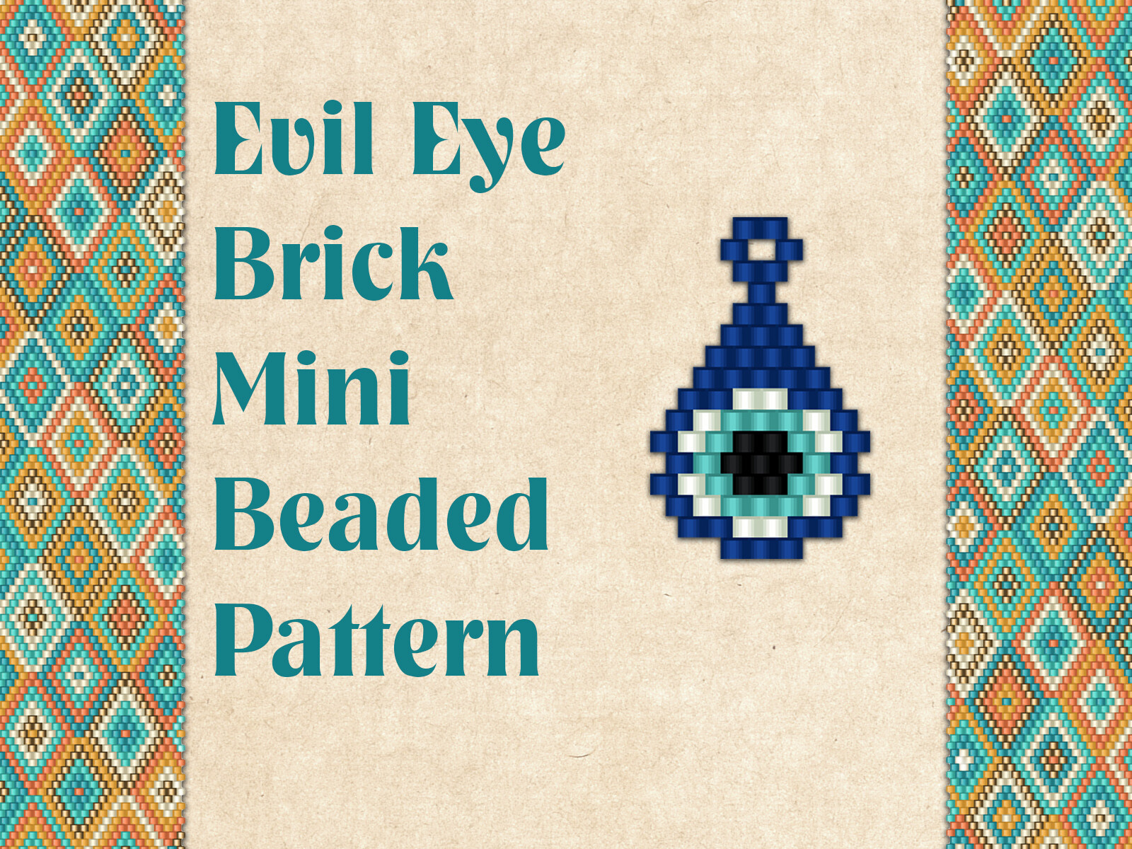 Beaded Evil Eye