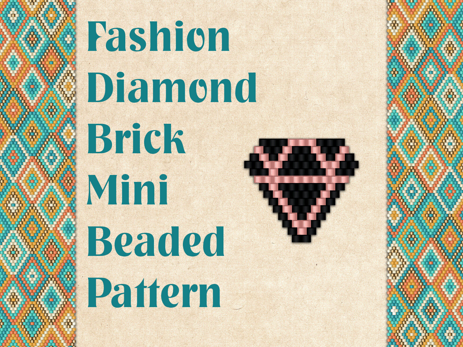 Beaded Fashion Diamond