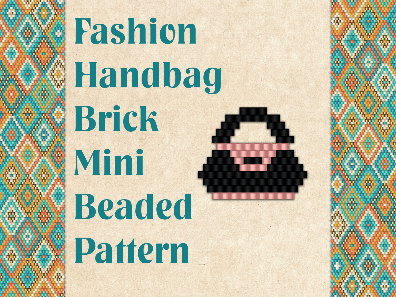 Beaded Fashion Handbag
