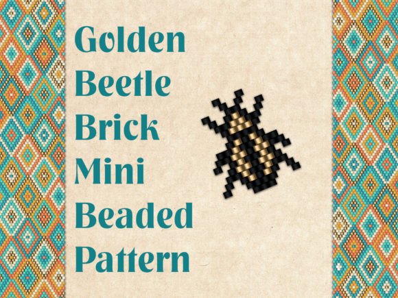 Beaded Golden Beetle