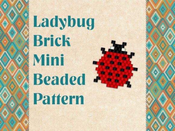 Beaded Ladybug