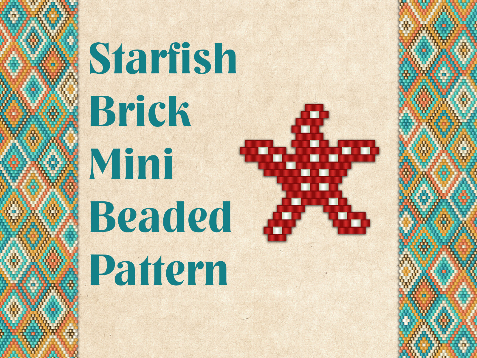 Beaded Starfish
