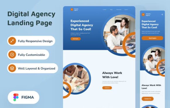Digital Agency Landing Page