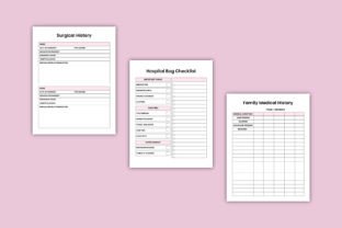 Editable Medical Planner Canva Template Graphic by KDP GALLERY ...