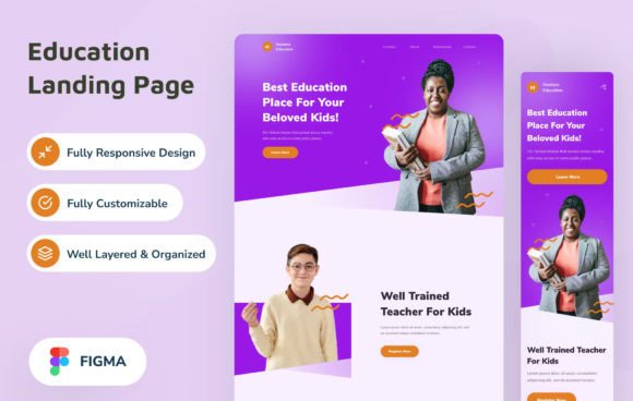 Education Landing Page