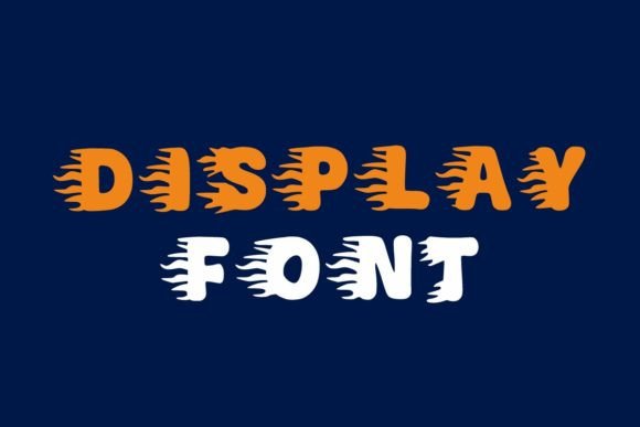Fire Blaze Font - Preview 2