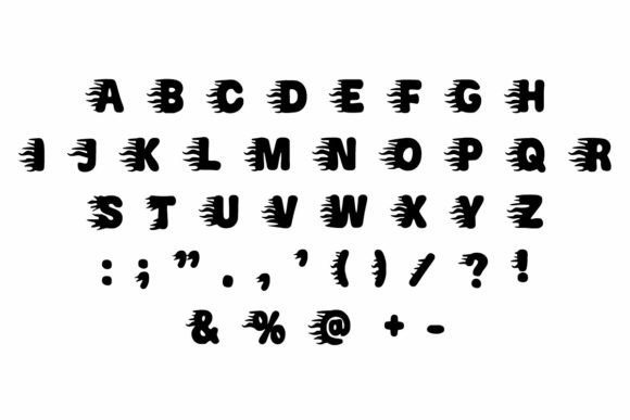 Fire Blaze Font - Preview 6