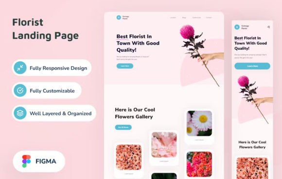 Florist Landing Page