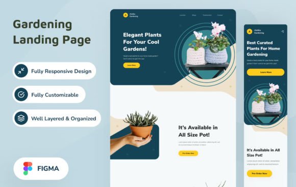Gardening Landing Page
