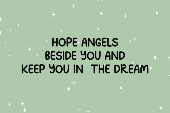 Good Night Font - Preview 4