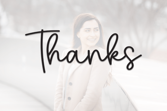 Pretty Girl Font PNG with transparent background - Preview 6