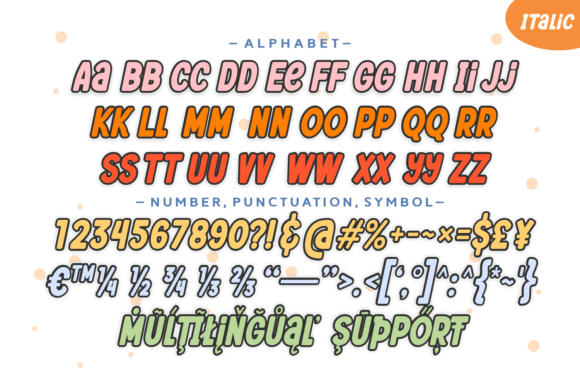 Retro Campus Font PNG with transparent background - Preview 4