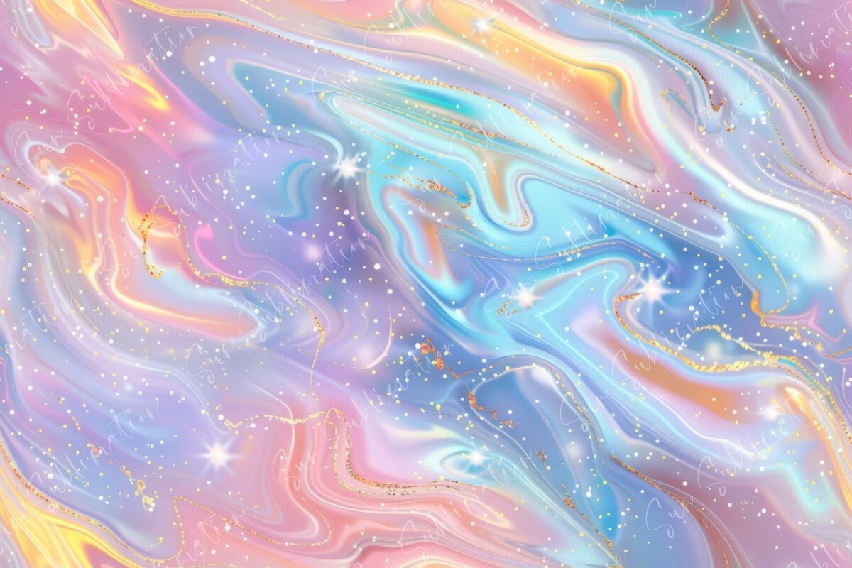 Seamless Pattern of Dreamy Pastel Graphic by Sun Sublimation · Creative ...