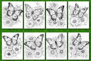 300 Flowers and Butterfly Coloring Pages Graphic by KIDS ZONE ...