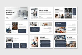 Company - PowerPoint Template Graphic by qrdesignstd · Creative Fabrica