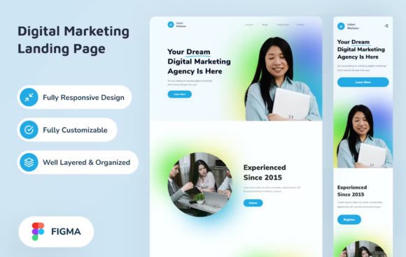Digital Marketing Landing Page