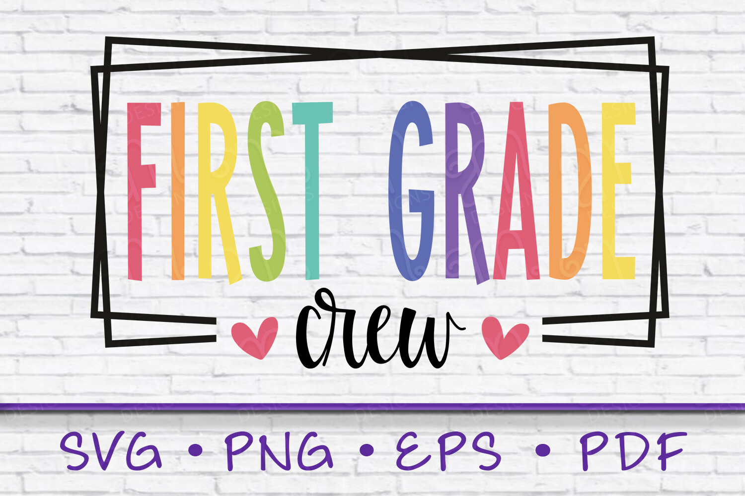 First Grade Crew First Grade Crew Svg Graphic by Adrian Marie Designs · Creative Fabrica
