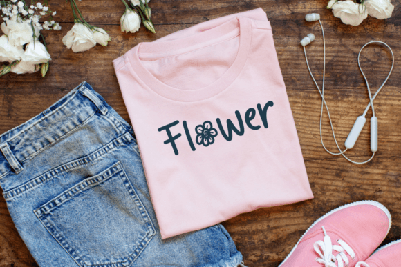 Flower Font - Preview 3