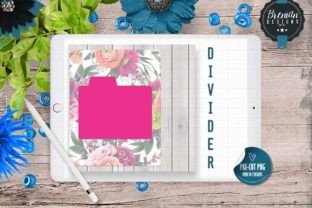 Summer Florals File Folder Planner Graphic by Bren Wotherspoon ...