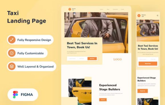 Taxi Landing Page