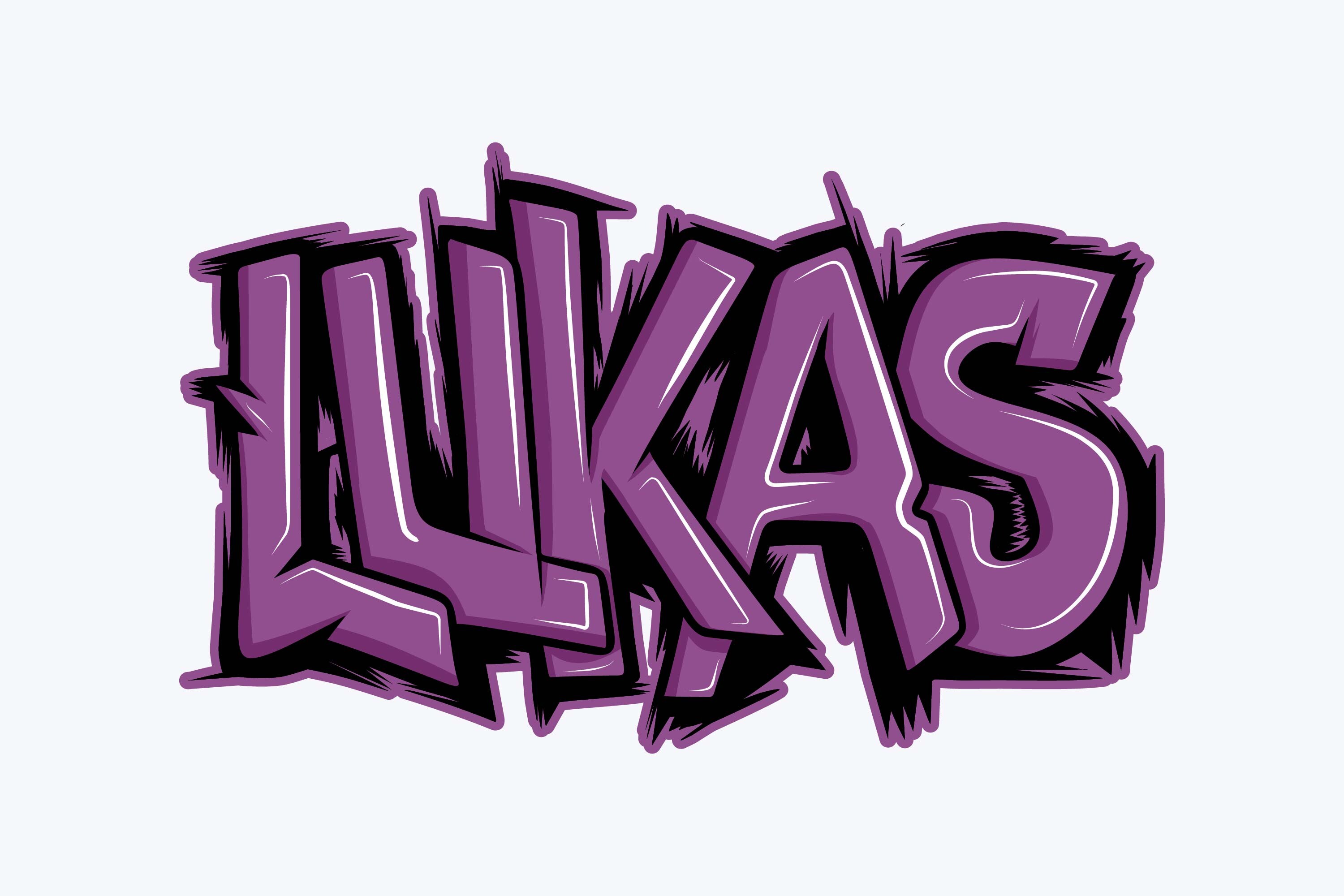 Lukas Graphic by Boy William · Creative Fabrica