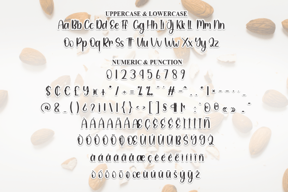 Almonds Font - Preview 6