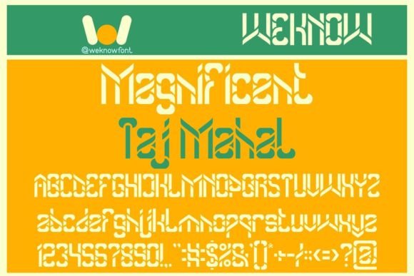 Another Version Font - Preview 2
