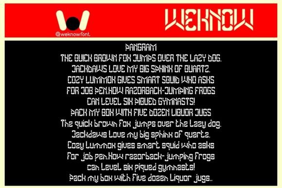 Another Version Font - Preview 5