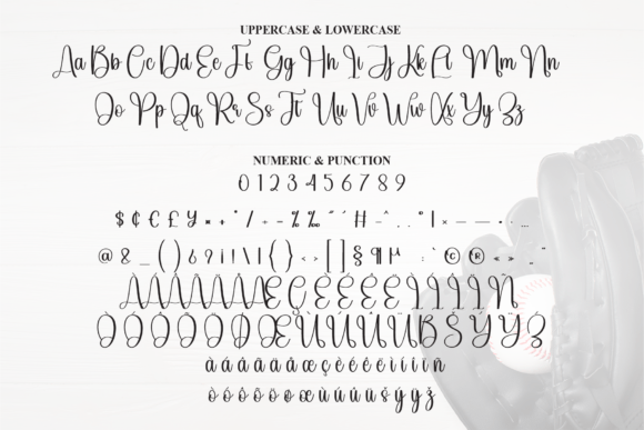 Baseball Font - Preview 6