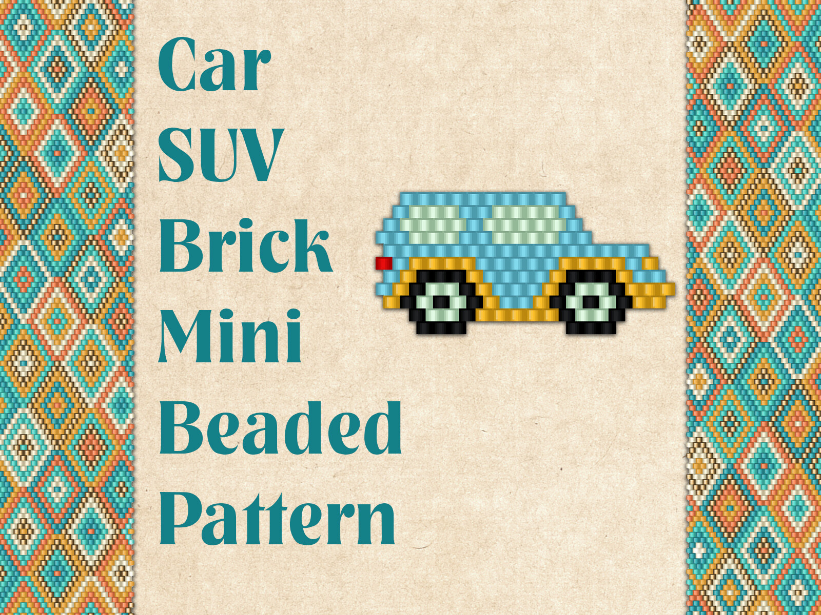 Beaded Car SUV