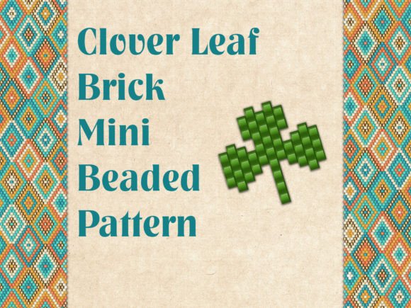 Beaded Clover Leaf